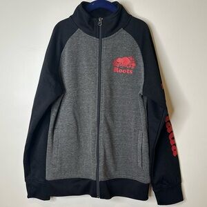 Roots Canada kids zip up lightweight jacket